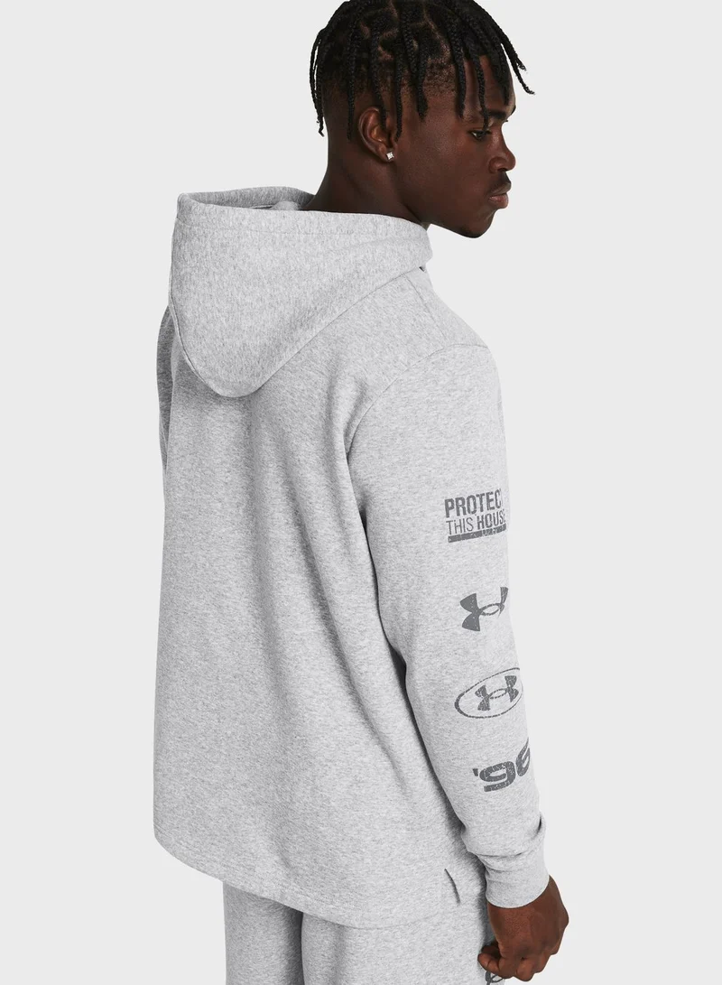 UNDER ARMOUR Essential Fleece Novelty Hoodie