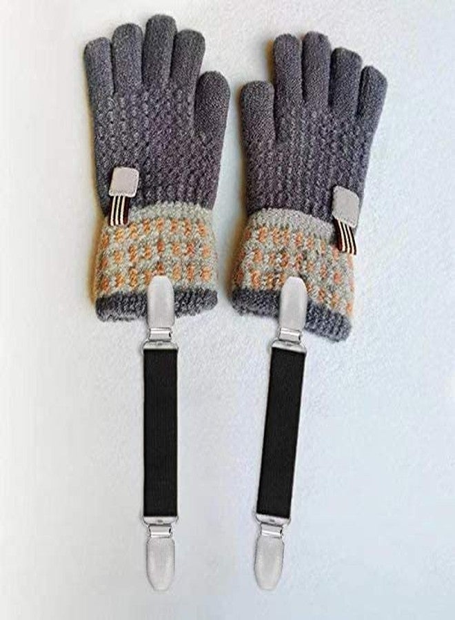Gutezeiten Elastic Hat Clips for Travel,Mitten Clips for Kids, Stainless Steel Elastic Glove Keeper Clips for Kids, Toddlers, Adults, Easy to Use Winter Mitten Clips, No More Lost Gloves (6) - Image 5