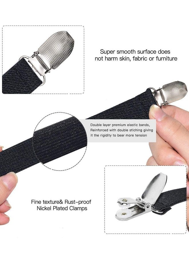 Gutezeiten Elastic Hat Clips for Travel,Mitten Clips for Kids, Stainless Steel Elastic Glove Keeper Clips for Kids, Toddlers, Adults, Easy to Use Winter Mitten Clips, No More Lost Gloves (6) - Image 2