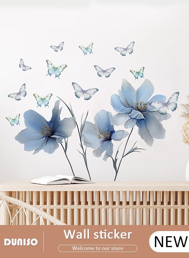 DUNISO Nordic Style Butterfly Wall Decal For Entrance Wall  Door Decoration Kid Playroom Background Wall 2 Pcs 30*90cm - Image 1