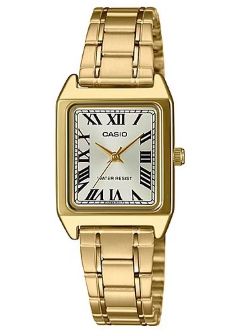 CASIO Women's Quartz Analog Stainless Steel Watch LTP-V007G-9BUDF - Image 1