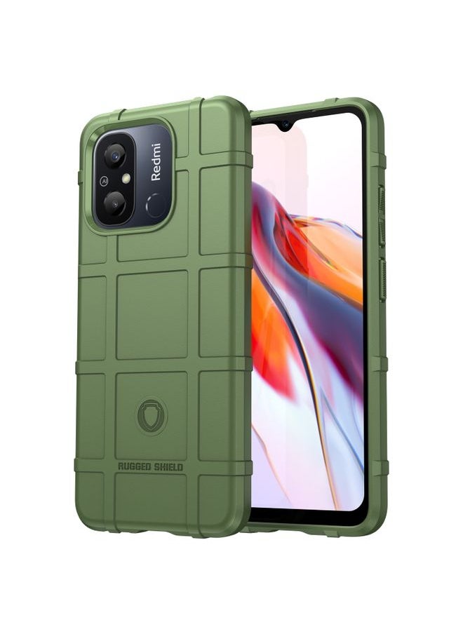 HuHa Case Cover For Xiaomi Poco C55 Full Coverage Shockproof TPU Phone Case Army Green 