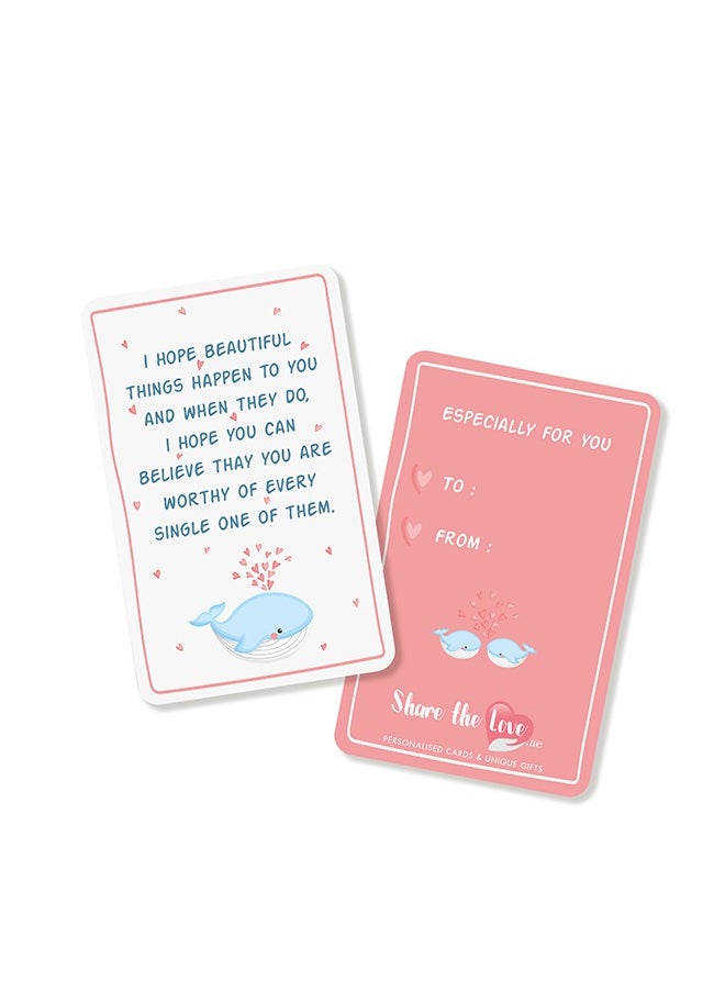 Share the Love Worthy Moments Whispers - Sweet Pink Affection Card 
