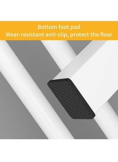 RollsTimi  Clothes Rack Multifunctional Clothes Coat Shelf Home Bedroom Storage Organizer Double Metal Stand  - Image 4