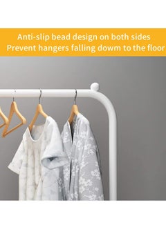RollsTimi  Clothes Rack Multifunctional Clothes Coat Shelf Home Bedroom Storage Organizer Double Metal Stand  - Image 3