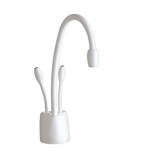 InSinkErator F-HC1100W Contemporary Instant Hot and Cold Water Dispenser-Faucet Only, 1.38, White - Image 1