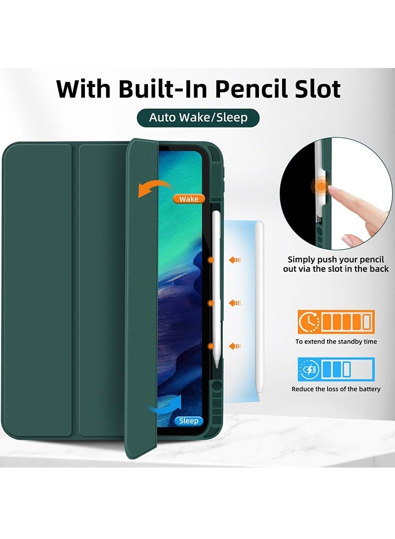 general iPad Pro 13/Pro 11 2024 Tablet Ultra Slim Leather Case, IAPD Air 13/Air 11 with Auto Wake/Sleep Triple Folding Stand Case - Image 4