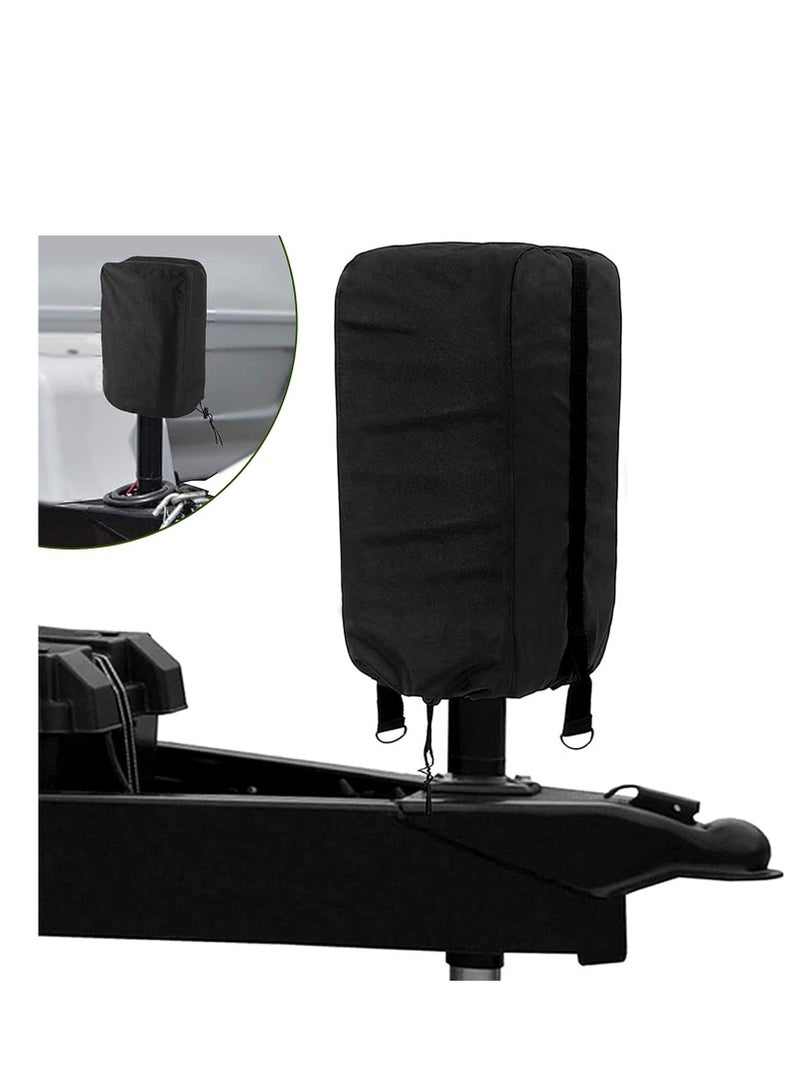 SYOSI RV Jack Cover, Electric Tongue Jack Cover, 420D Oxford Cloth, Sun and Waterproof, Universal Trailer RV Electric Tongue Kilometers Top Cover, Automotive Accessories  - Image 1