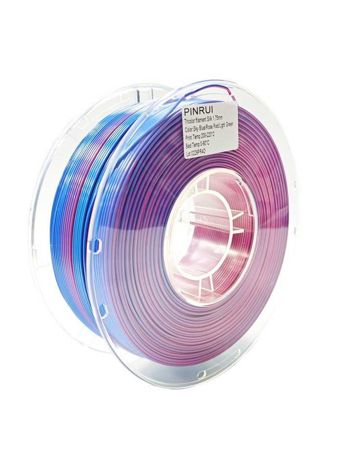 3D Printing Consumables silk PLA 1.75mm Dual Color Three Color Consumables 3D Printing Wire - Image 1