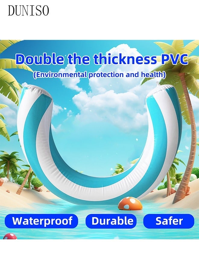DUNISO Inflatable Swimming Ring for Kids and Adults, Pool Float Tube Decorations, Swim Tubes Outdoor Pool Beach, Big Floaties Beach Swimming Toys, Water Fun Beach Party Toys - Image 4
