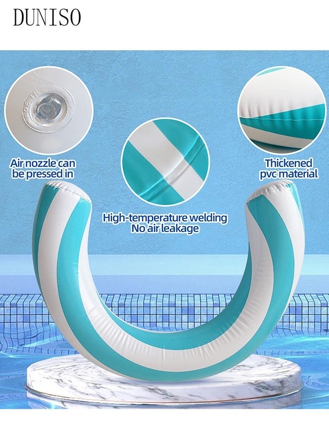 DUNISO Inflatable Swimming Ring for Kids and Adults, Pool Float Tube Decorations, Swim Tubes Outdoor Pool Beach, Big Floaties Beach Swimming Toys, Water Fun Beach Party Toys - Image 3