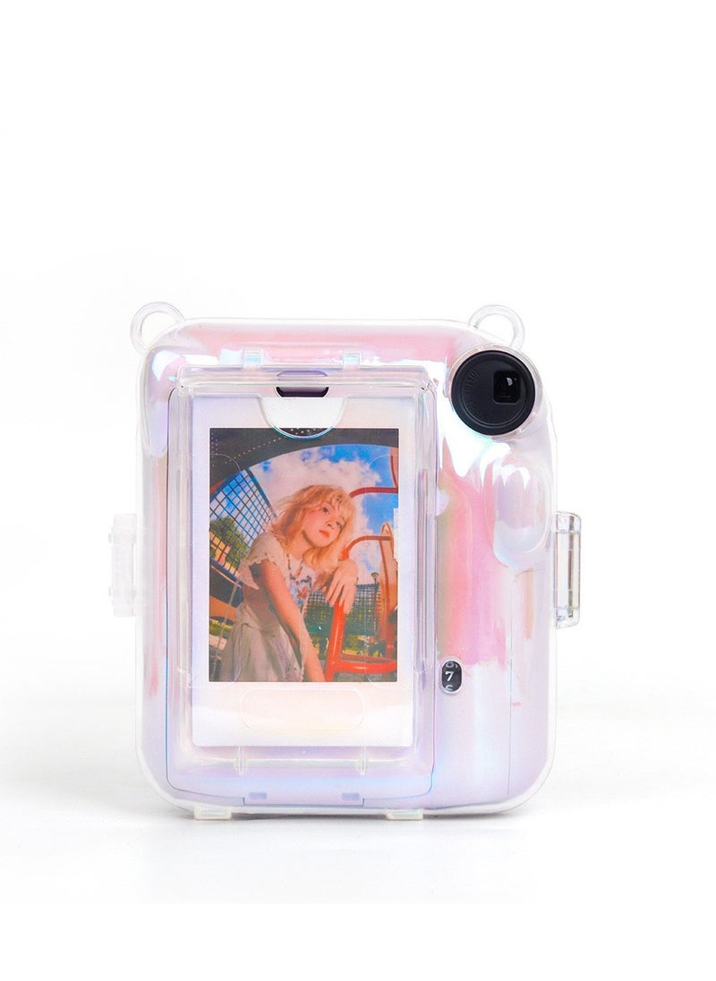 Generic Electroplated Phantom Case with Photo Storage Carry Bag for Fujifilm Instax Mini 12  - Image 3