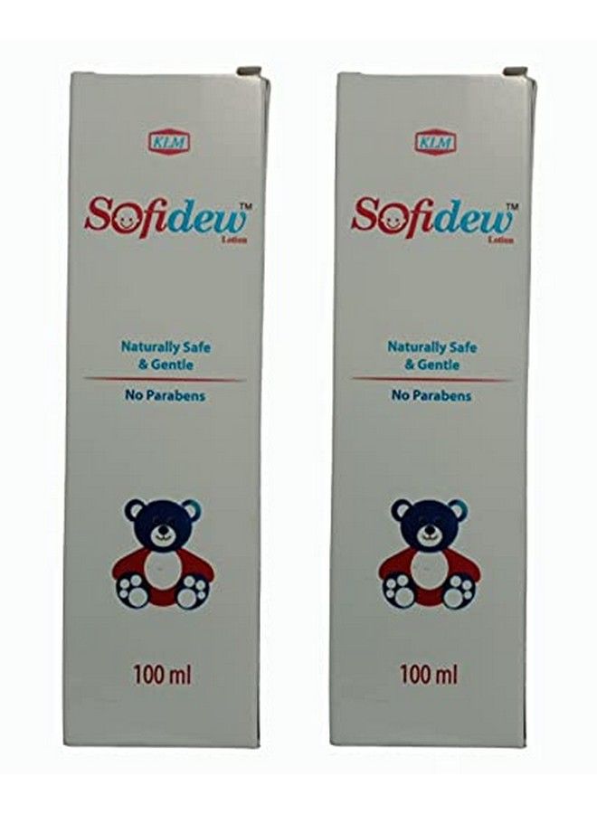 KLM Sofidew Lotion ; Parabens Free Baby Lotion ; Baby Lotion ; 100 Ml (Pack Of 2) - Image 2