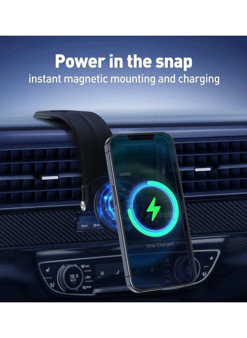 JODA MagQ C2 15W Qi2 Wireless Charging Car Holder - Image 2