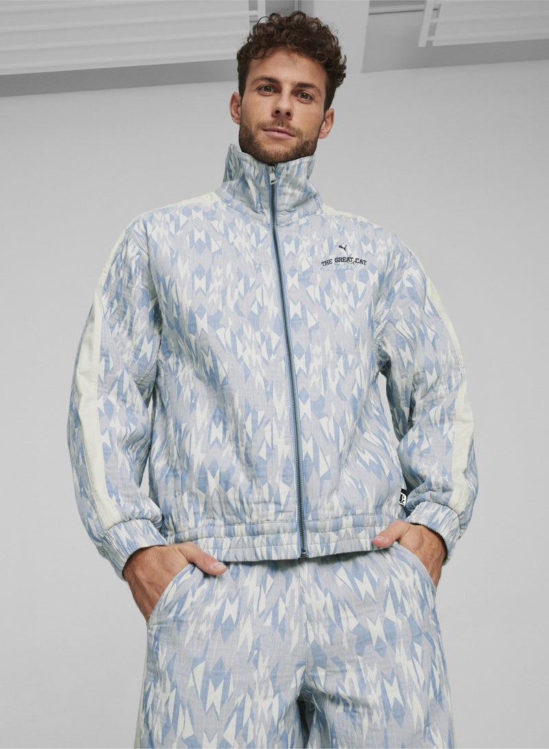 بوما جاكيت رياضي للرجال Basketball Nostalgia T7 - Image 1