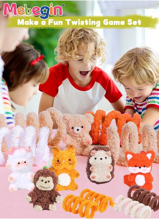MEBEGIN Pipe Cleaners Set, Complete Craft Supplies for 6 Animals, Multicolor Chenille Stems, DIY Arts and Crafts Projects, Stress-Relieving Craft for Adults & Kids, Easy to Get Started, Premium Choice for Handmade Lovers  - Image 3
