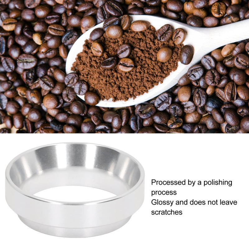 Leakage Proof Espresso Dosing Ring Aluminium 58mm For Home Cafe - Image 4