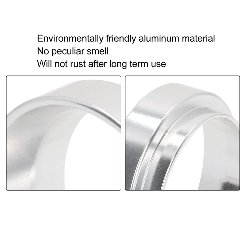 Leakage Proof Espresso Dosing Ring Aluminium 58mm For Home Cafe - Image 3