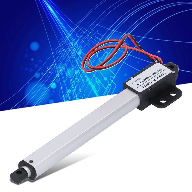 Linear Actuator 100mm 12V Input Voltage Low Noise Short Circuit Protection Mini Electric Linear Actuator8mm/s-70N - Image 4