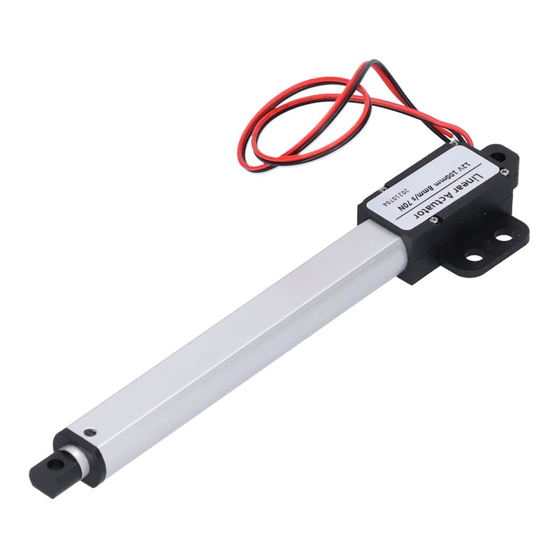 Linear Actuator 100mm 12V Input Voltage Low Noise Short Circuit Protection Mini Electric Linear Actuator8mm/s-70N - Image 1