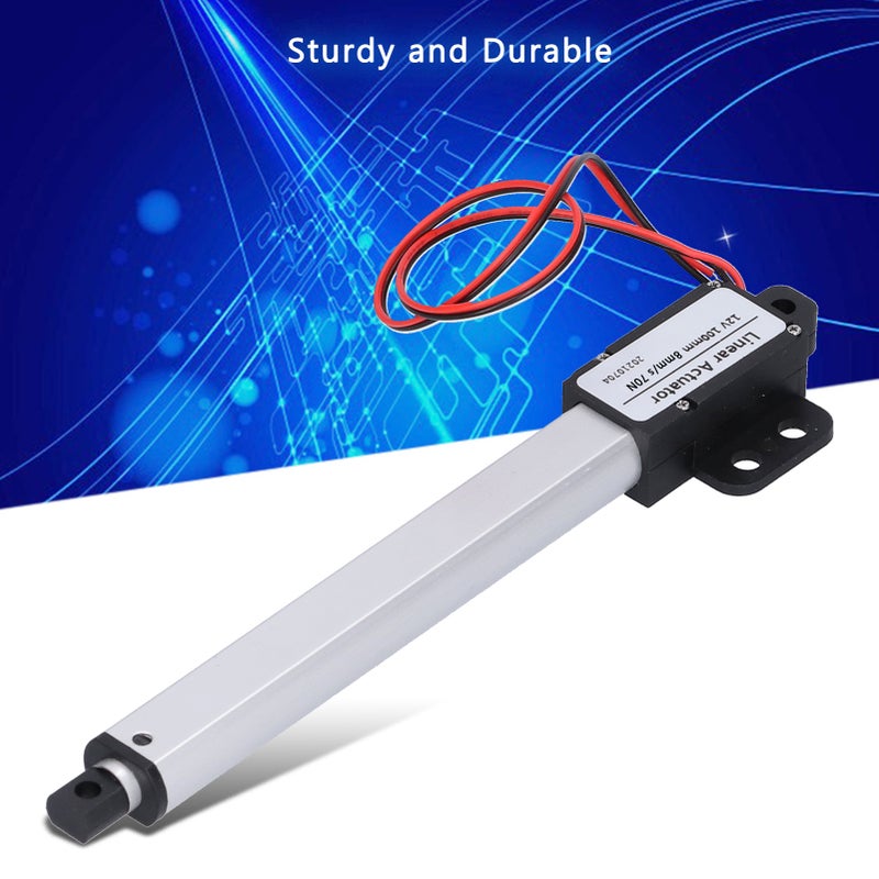 Linear Actuator 100mm 12V Input Voltage Low Noise Short Circuit Protection Mini Electric Linear Actuator8mm/s-70N - Image 3
