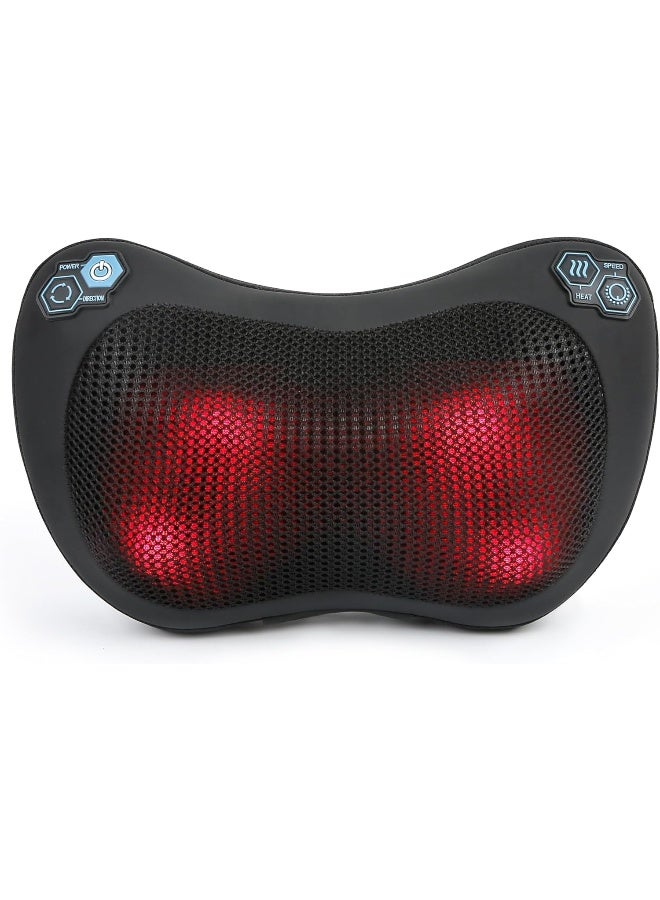 AFRA وسادة تدليك - قابلة لإعادة الشحن مع بطارية 2200 مللي أمبير، أوضاع تدليك مع عقارب الساعة وضد عقارب الساعة، بدون سلك - AF-1400MP، ضمان لمدة سنتين - Image 1