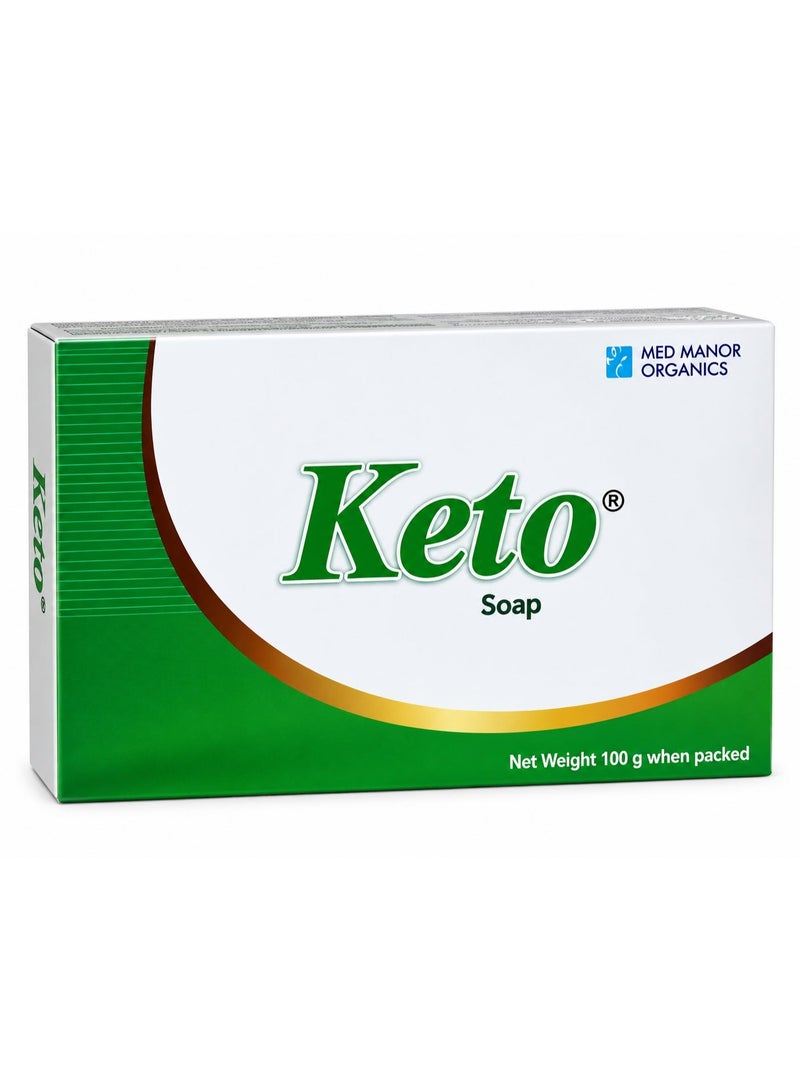 KETO صابون كيتو، 100 جرام - Image 1