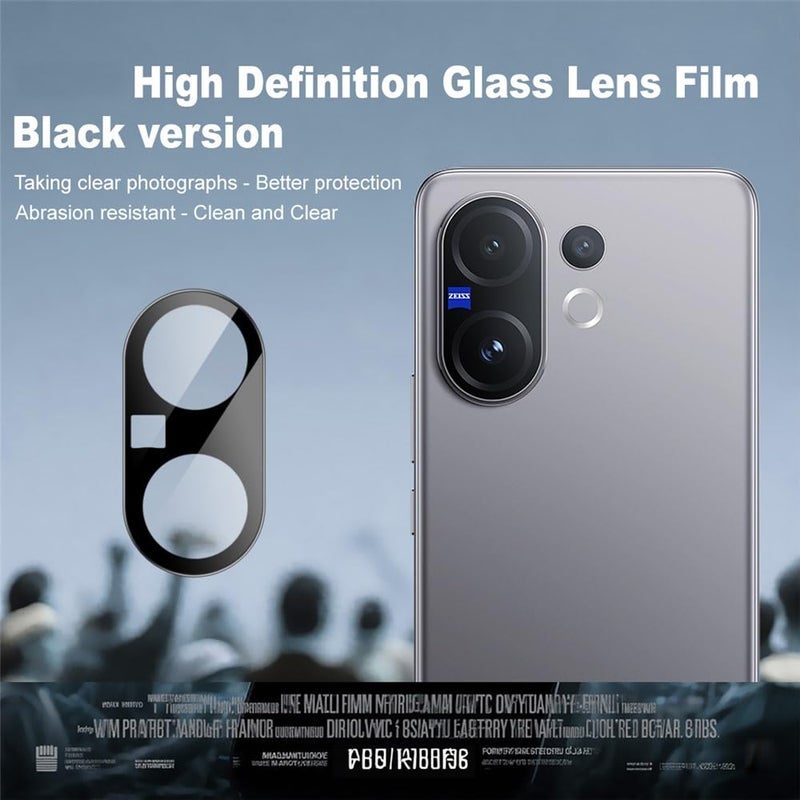 FabeKee Camera Lens Protector Compatible With Vivo V60 5G 9H Tempered Glass, Anti-Scratch, HD Clear, Easy Installation, Ultra-Thin Camera Lens Protection - Image 2