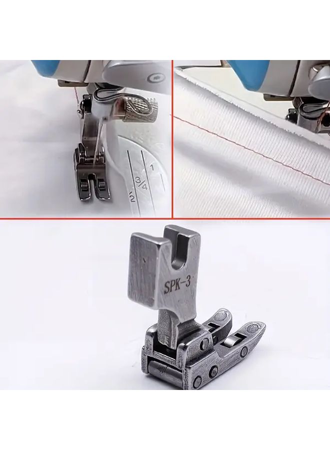 Industrial Sewing Machine Roller Presser Foot 1pc All Steel for Leather - Image 2