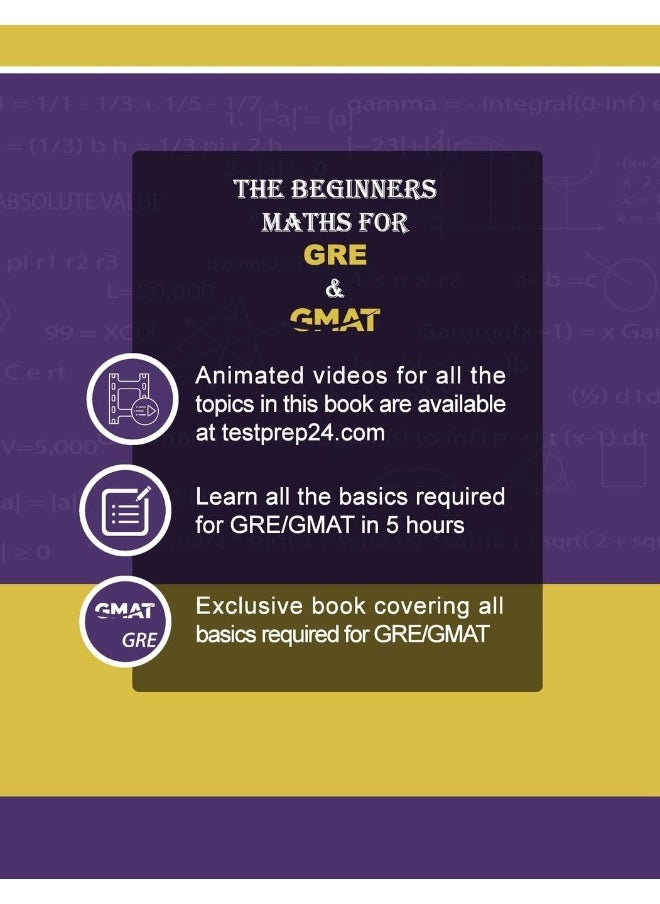 The Beginners Math for GRE and GMAT: Learn GRE and GMAT Maths from basics  - Image 2