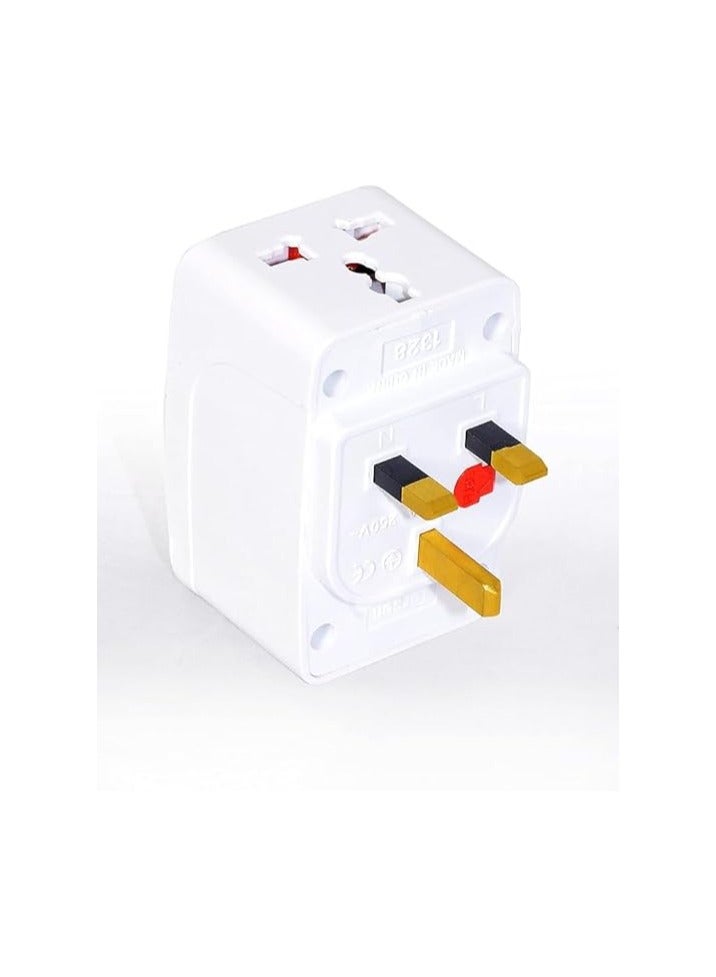 3 Way Multi Plug Adapter Socket Universal Travel Adaptor-Plug Extension For Kitchen Appliances, Office, Laptop, Tv, Indoor Lighting Shaver Plug Converter Power Adapter with Multiple Socket  - Image 2