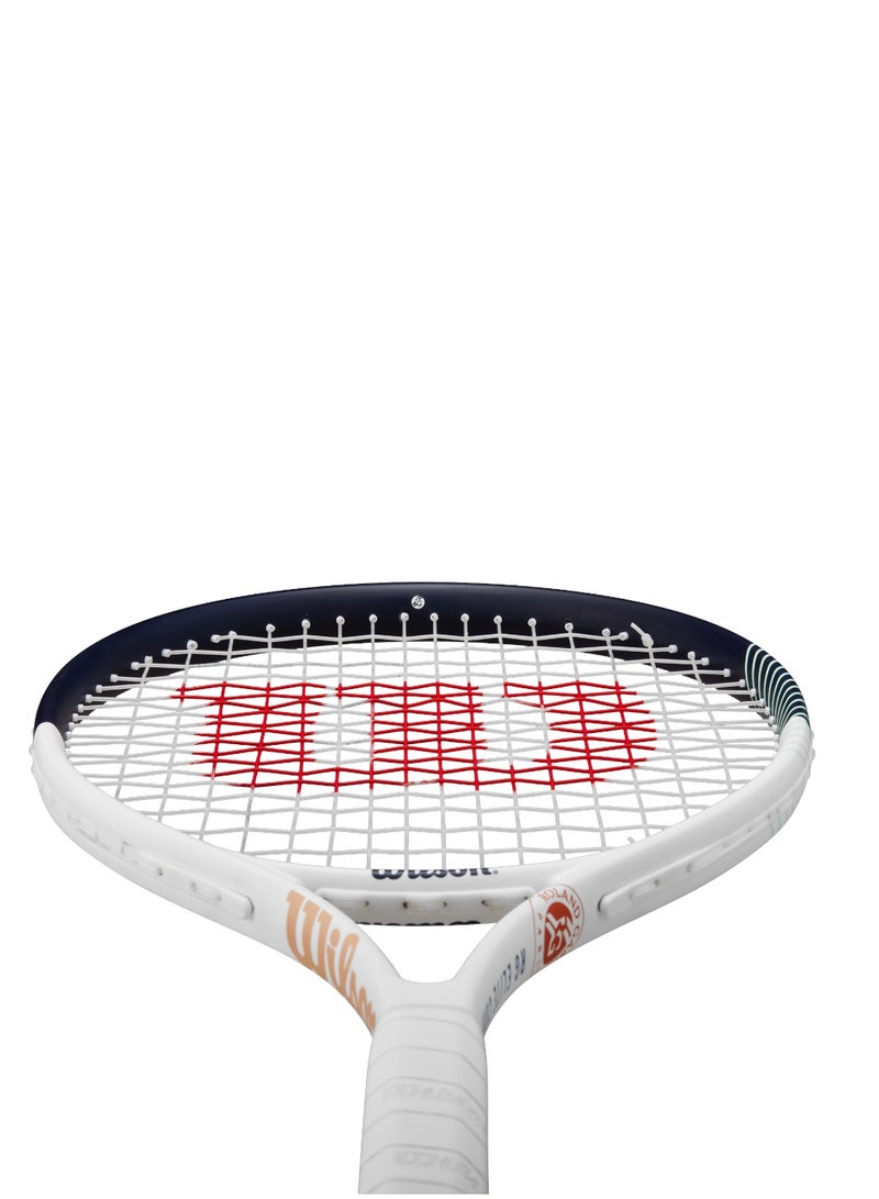 Wilson Roland Garros Elite 26 Tennis Racket For Junior - White - Image 3