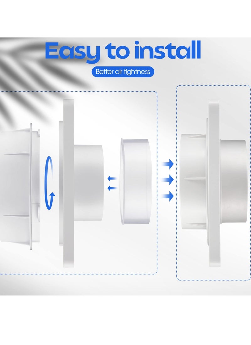 Generic - Dryer Vent Wall Plate Adapter 7x7 inch Snap to Vent Dryer Dock Connector Kit Tighter and Reliable Hose Connect Upgrade Clear Airtight Gasket Easy to Install for Cleaning and Maintenance 1 Set - Image 1