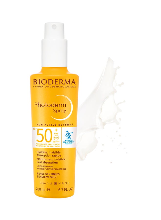 Bioderma PHOTODERM SPRAY SPF 50+ 200ml - Image 4