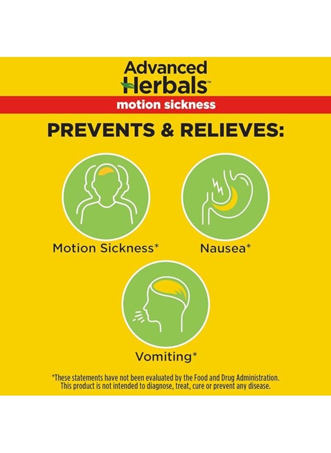Dramamine Advanced Herbals,Motion Sickness Non-Drowsy 18 Capsules  - Image 2
