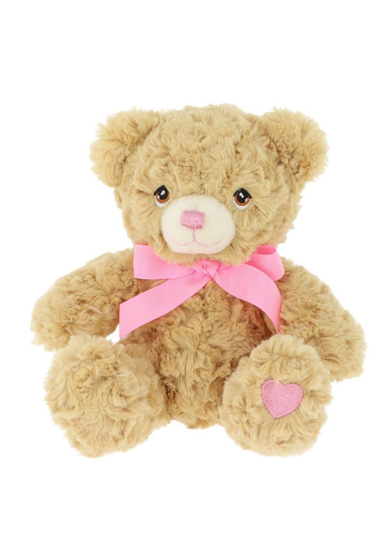 25cm Keeleco Bramble Bear with Pink Heart & Ribbon - pzsku/Z31841C724F5BAD09C23FZ/45/_/1703852283/e1fa5cc3-efeb-44d8-a862-91cfa0d25a8a