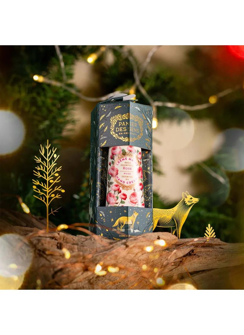 PANIER DES SENS Mini Christmas hand cream set - Rose 30ml