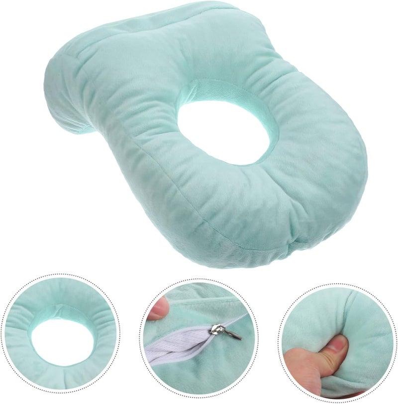 VOSAREA Memory Foam Nap Pillow for Travel Office School Comfortable Resting Pillow Random Color - Image 4