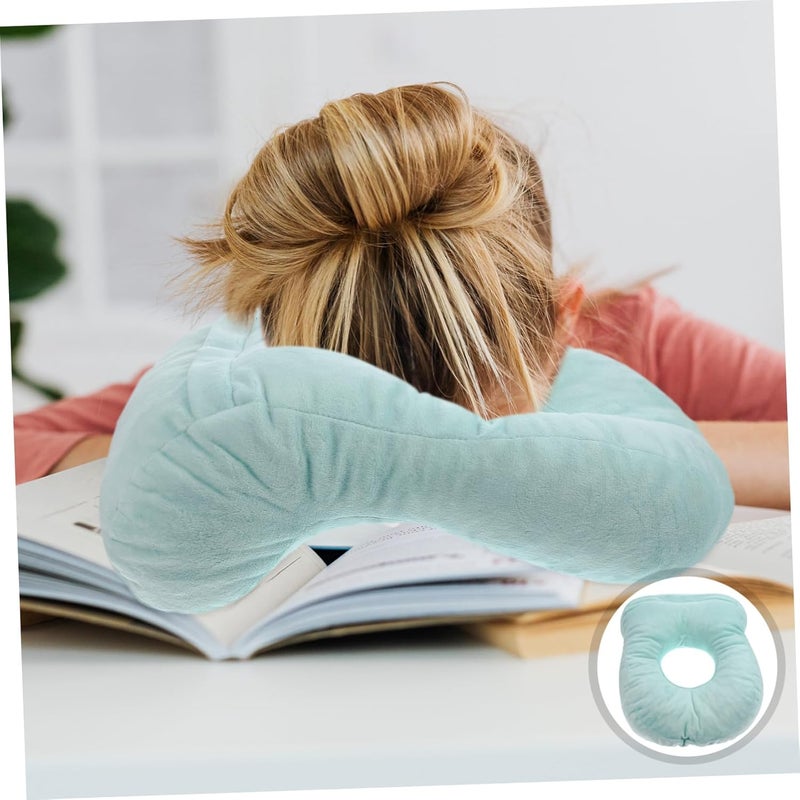 VOSAREA Memory Foam Nap Pillow for Travel Office School Comfortable Resting Pillow Random Color - Image 5