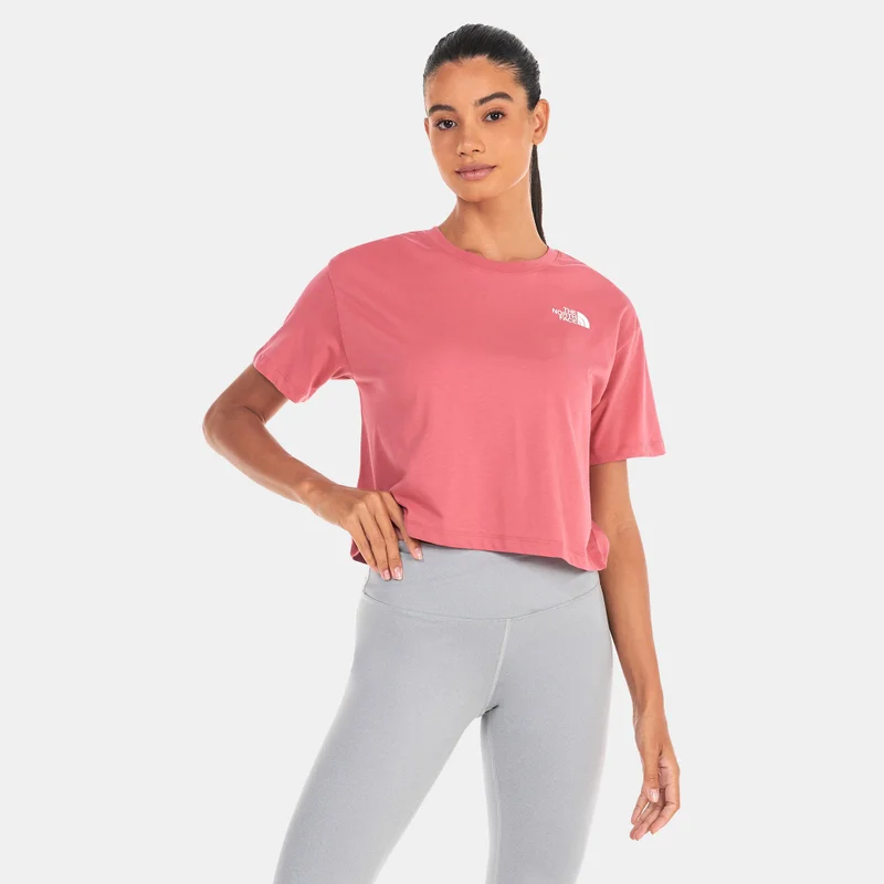 THE NORTH FACE Women's Cropped Simple Dome T-Shirt