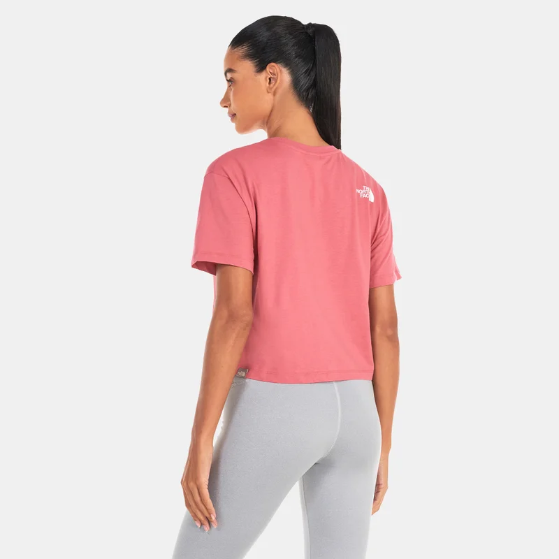 THE NORTH FACE Women's Cropped Simple Dome T-Shirt