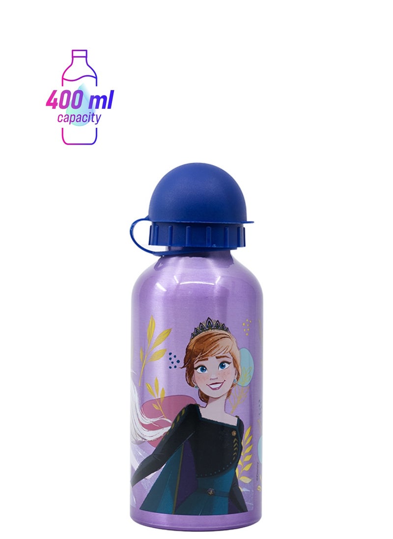 STOR زجاجة ماء ألومنيوم ديزني 400 مل فروزن ثق في الرحلة  - Image 1