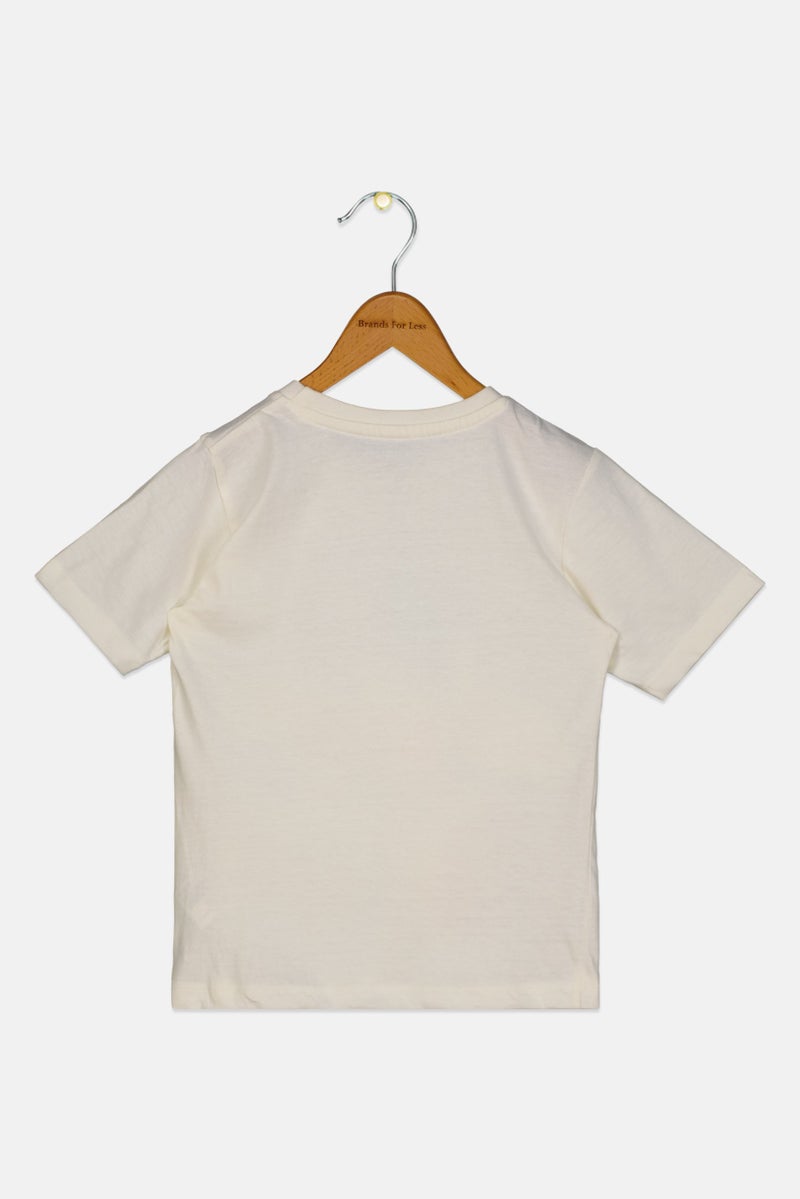 SONIC Toddlers Boy Short Sleeve Graphic T Shirt, Off White - Image 2