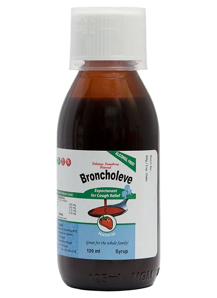 SAJA Pharmaceuticals Broncholeve Natural Herbal Syrup 120ml 