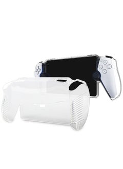 Generic Cover Case for Playstation Portal, for PS5 Portal Protective Case with Ergonomic Grip, Transparent TPU Case Compatible with Playstation Portal Case, Dustproof, Oil-Proof, Shockproof Protective Case  - Image 1
