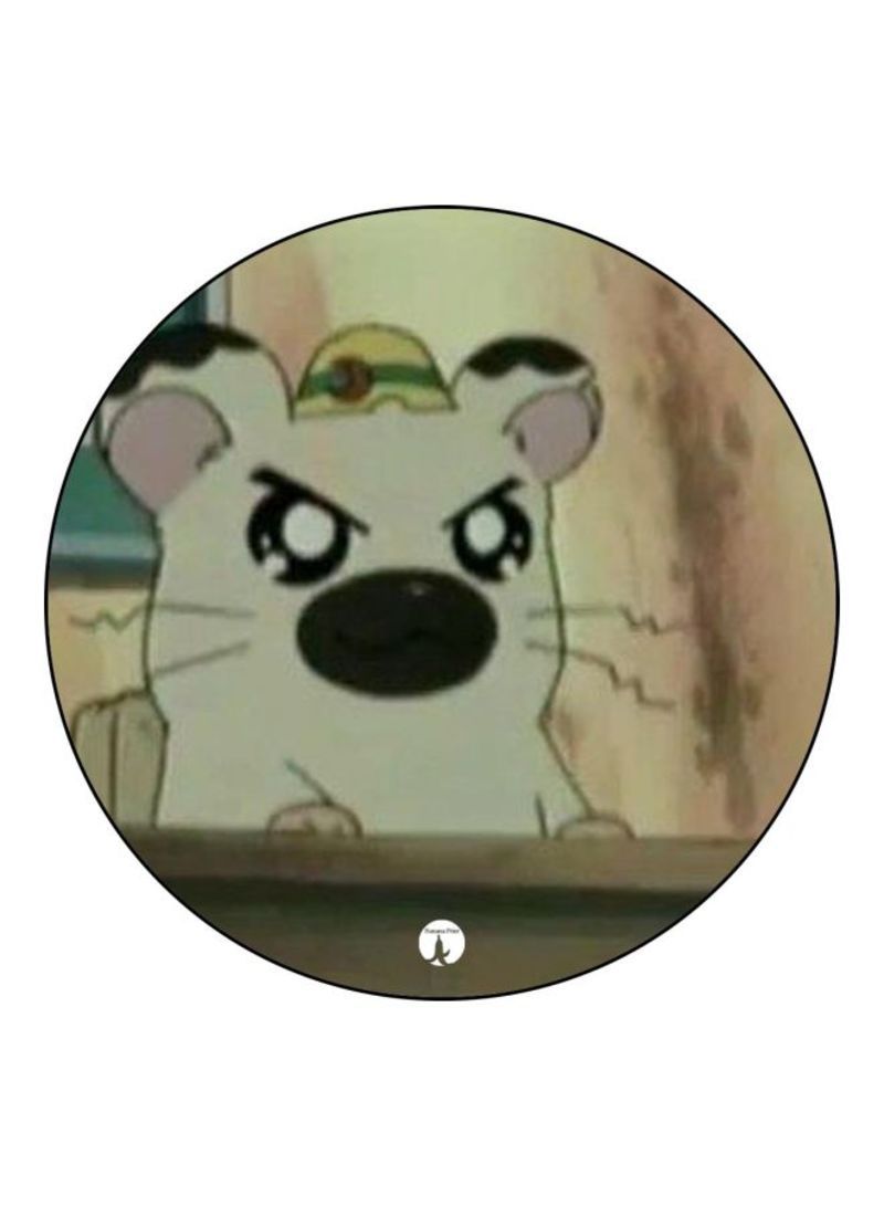 RKN Anime Hamtaro Theme Printed Fridge Magnet  Green/Black/k - Image 1