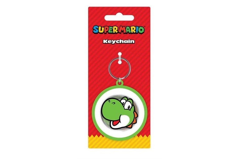 Pyramid Super Mario: Yoshi Spinner Keychain - Image 1