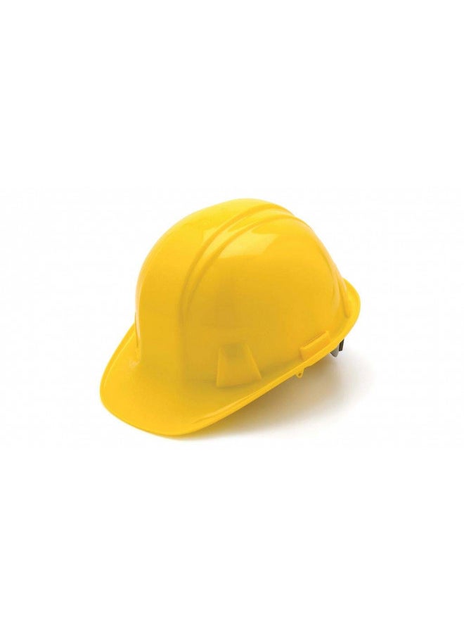 Pyramex Safety Pyramex Safety Products HP14030 Sl Series 4 pt. Snap Lock Suspension Hard Hat, Yellow  - Image 1