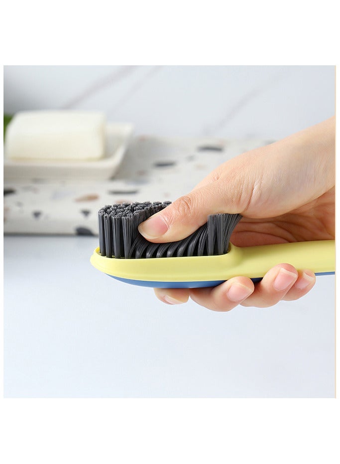 2 Pack Laundry Brush Shoe Brush For Stains Household Cleaning Clothes Shoes Scrubbing Household Cleaning Brushes Bathroom  - Image 5