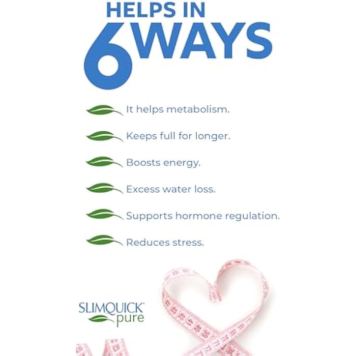 Slimquick Pure 3x Extra Strength Mixed Berry Drink Mix for Women to Help Achieve Weight Goals, Helps Metabolism, Keeps Full for Longer with Green Tea, Caffeine, Chaste Tree, Rhodiola Extract, 26 Count - Image 5